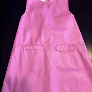 Nicole Miller Pink heart Dress size 5 Girls